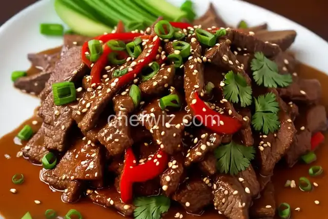 Lamb Bulgogi with Asian Pear Dipping Sauce