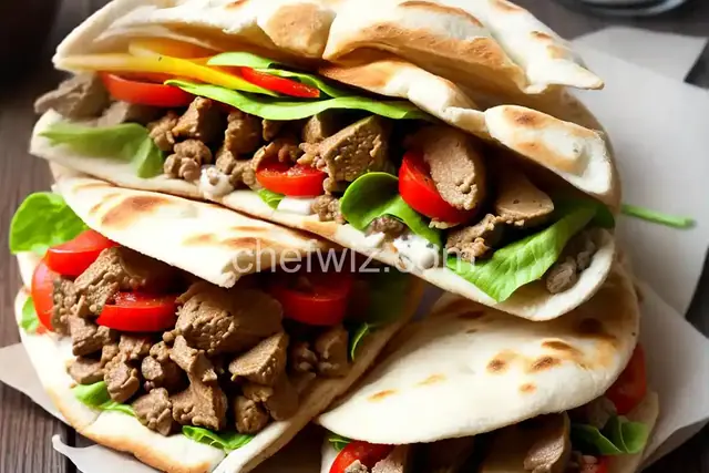 Lamb Pita Sandwiches