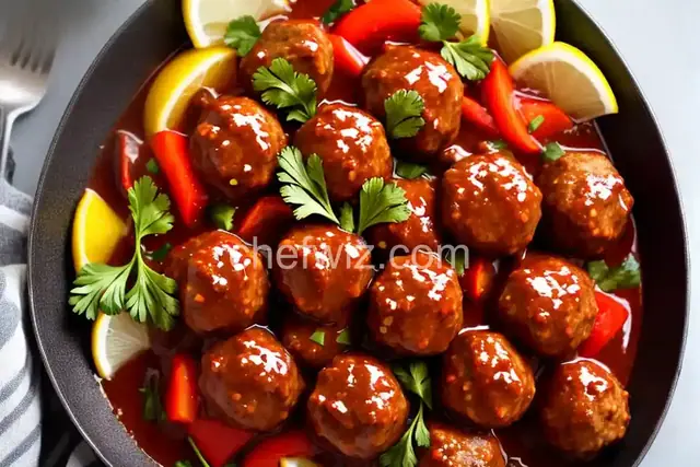 Lana's Sweet and Sour Meatballs