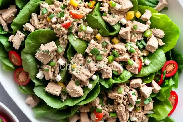 Larb Chicken Salad
