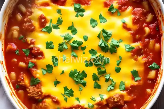 Lasagna Soup with Cheesy Yum