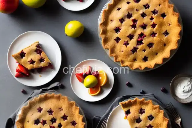 Late-Summer Mixed-Fruit Pie Recipe