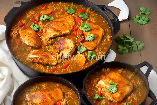 Latin Chicken and Rice Pot