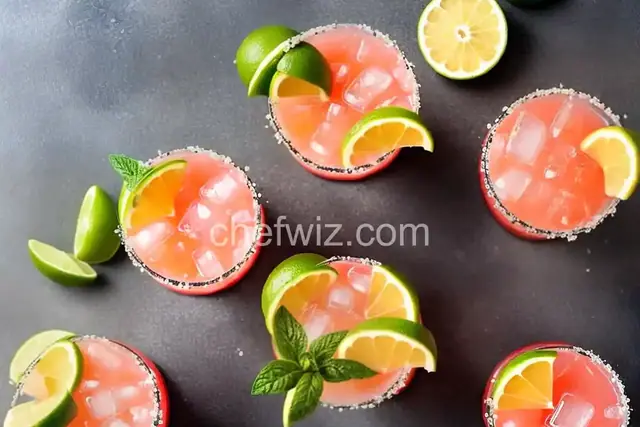 Lauren's Grapefruit Margaritas