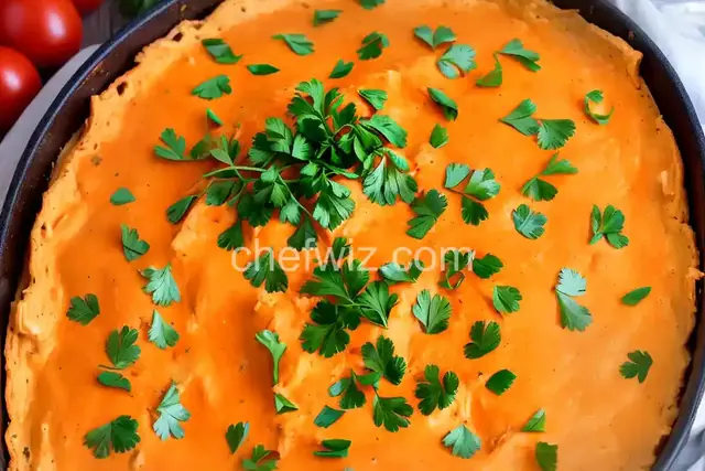 Layered Buffalo Chicken Dip