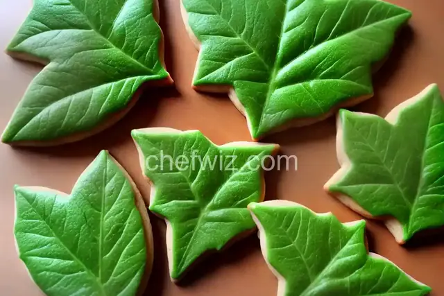 Leaf Sugar Cookies