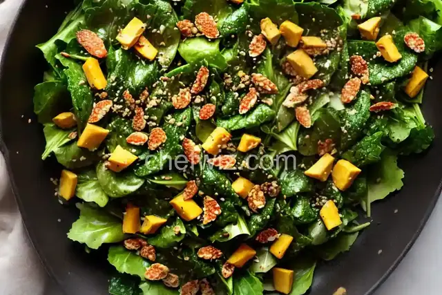 Leafy Greens with Spicy Garlic Oil