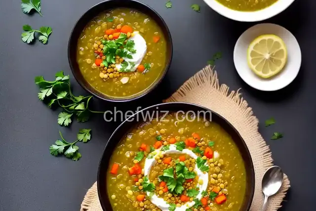 Lebanese Lemon Lentil Soup