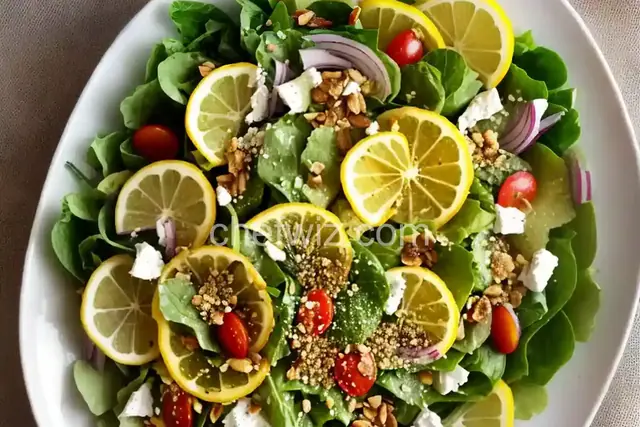 Lebanese Lemon Salad Dressing