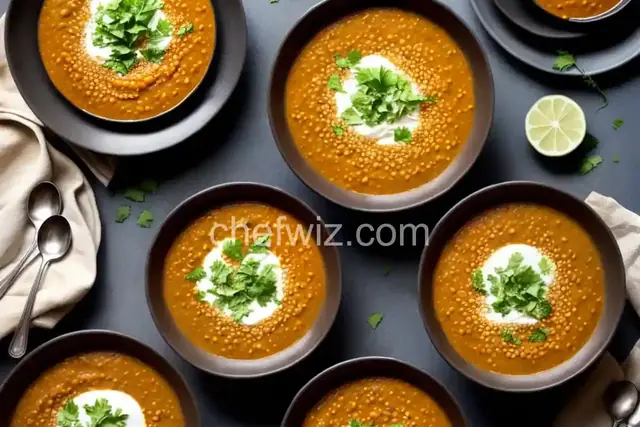 Lebanese-Style Red Lentil Soup