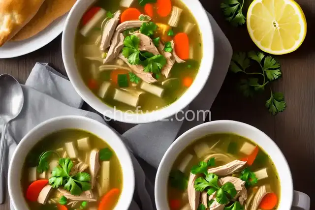 Leeky Chicken Soup