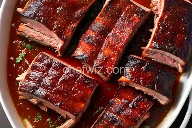 Lee's Hickory Smoked (BBQ) Wet Brined Pork Ribs