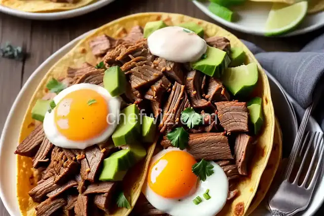 Leftover-Brisket Breakfast Tacos