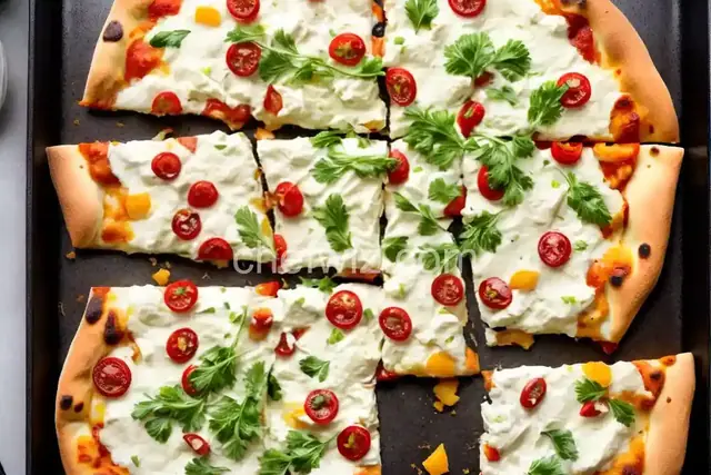 Leftover Mashed Potato Pizza