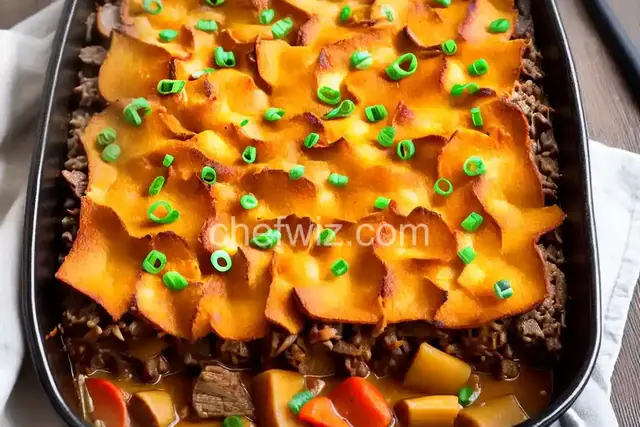 Leftover Pot Roast Casserole