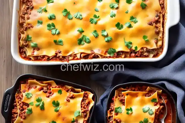 Leftover Turkey Lasagna