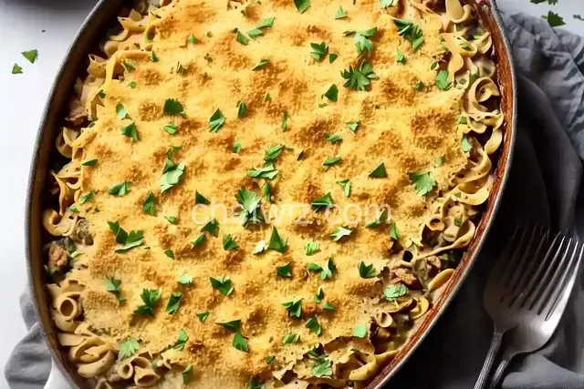 Leftover Turkey Tetrazzini