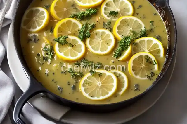 Lemon & Herb Gravy