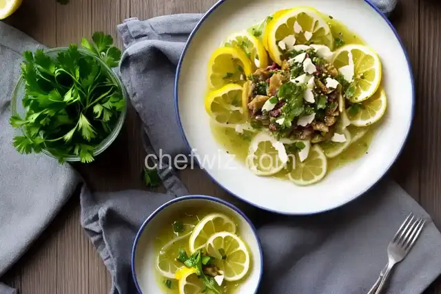 Lemon-Anchovy Vinaigrette