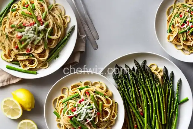 Lemon Asparagus Pasta