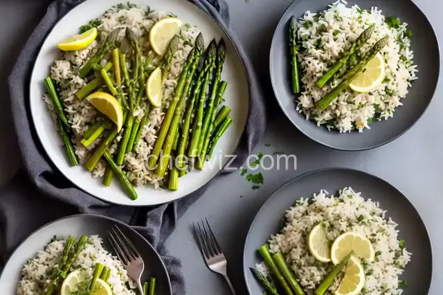 Lemon-Asparagus Rice