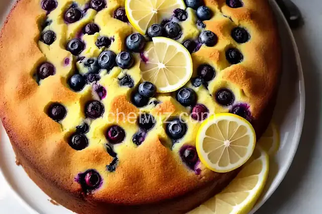 Lemon-Blueberry Breakfast Cake