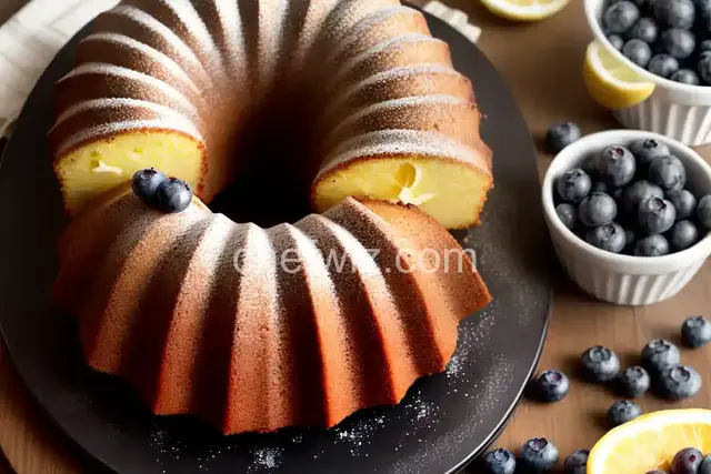 Lemon-Blueberry Bundt® Cake