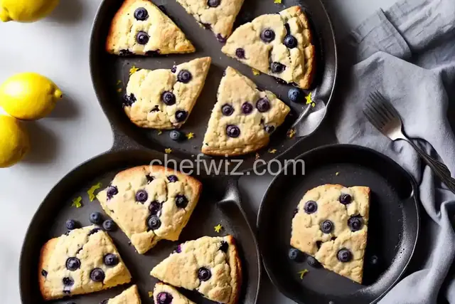 Lemon Blueberry Scones