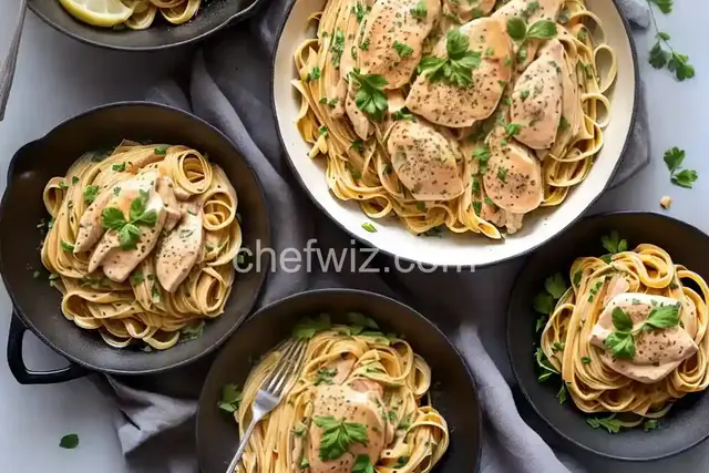 Lemon Butter Chicken Pasta