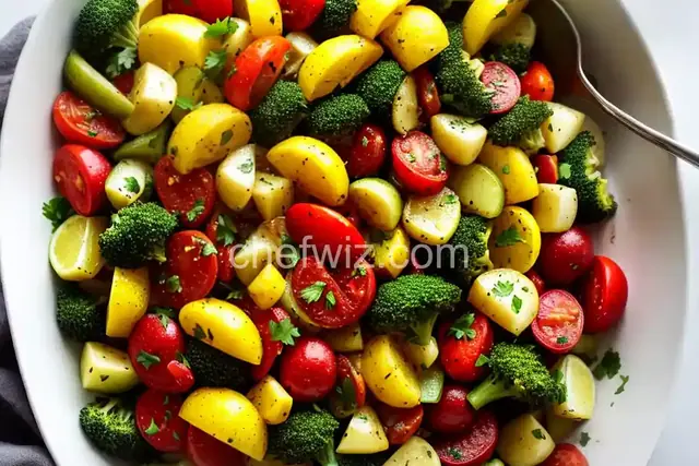 Lemon Butter Seasoned Vegetables