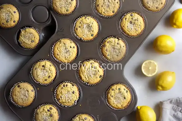 Lemon-Chia Seed Muffins