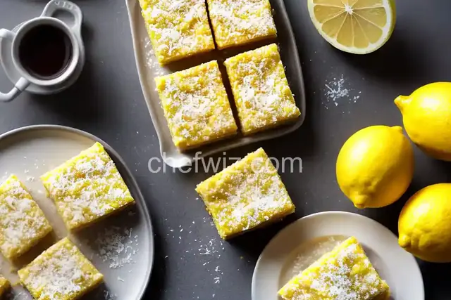 Lemon-Coconut Bars