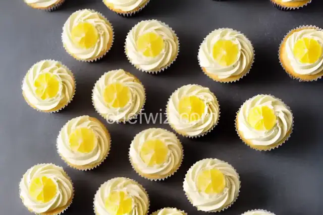 Lemon Cupcakes with Lemon Frosting