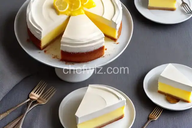 Lemon Curd Mousse Cake
