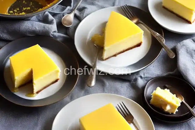Lemon Custard Pudding Cake