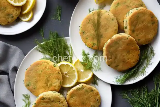 Lemon-Dill Chicken Cakes