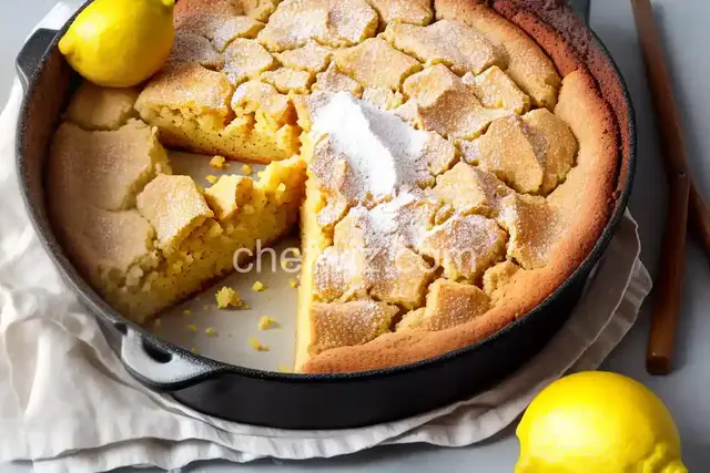 Lemon Dump Cake