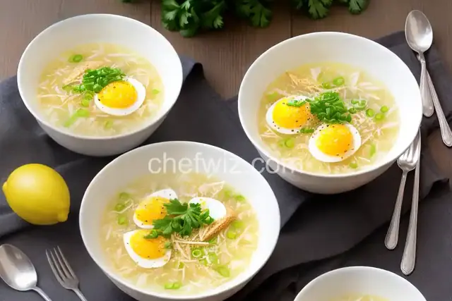 Lemon Egg Drop Soup