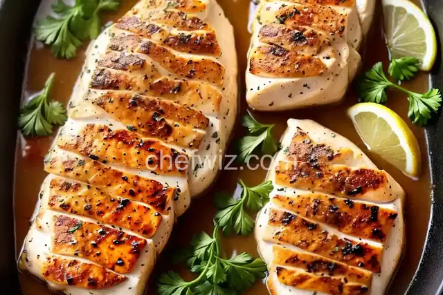 Lemon Garlic Chicken Breasts