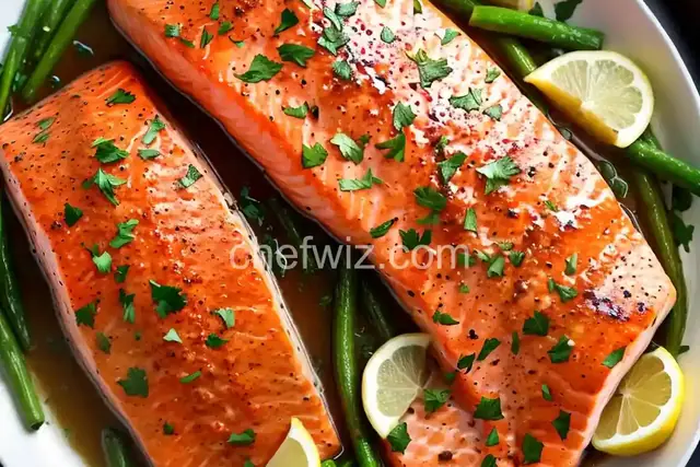 Lemon Garlic Salmon