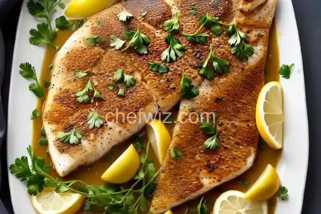 Lemon Garlic Tilapia
