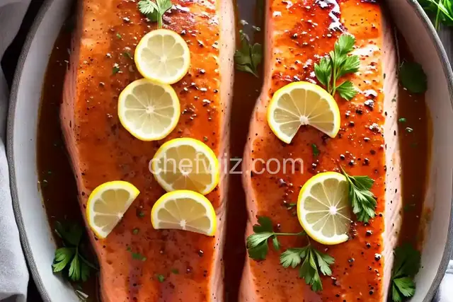 Lemon Glazed Salmon