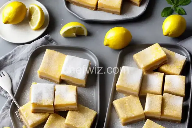 Lemon Icebox Bars
