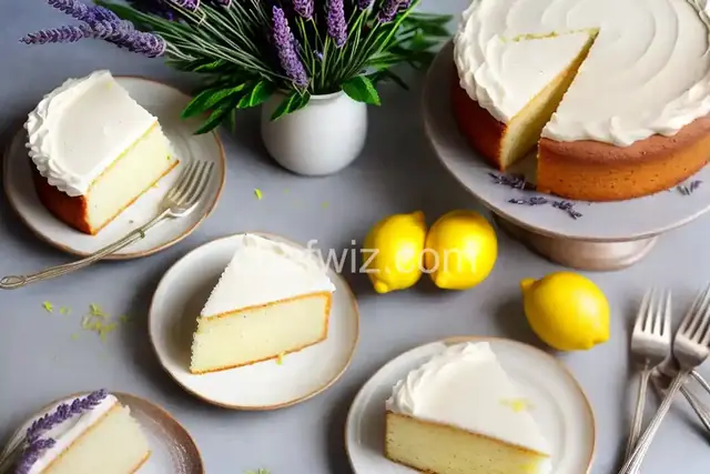 Lemon Lavender Cake