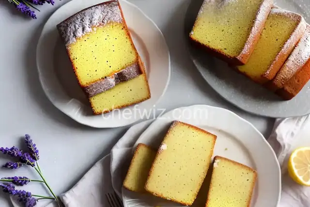 Lemon-Lavender Pound Cake