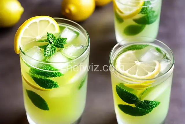Lemon Lime Water Detox {Drink when mixture is very cold =)}