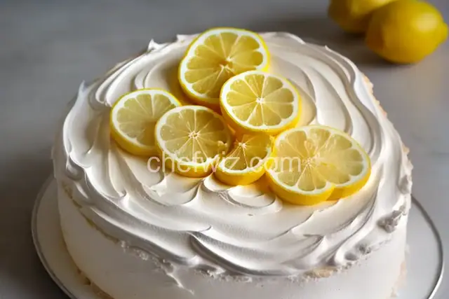 Lemon Meringue Cake