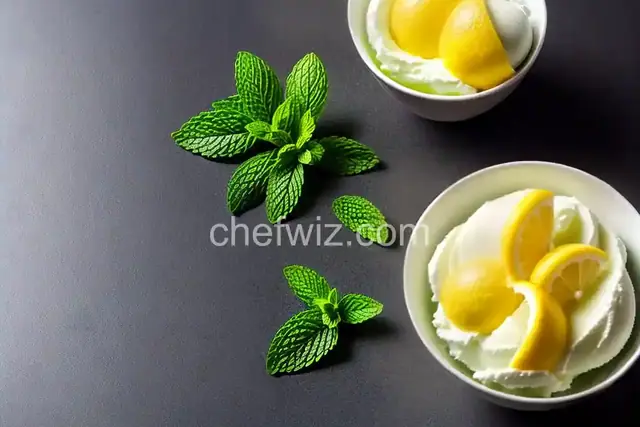 Lemon-Mint Sorbet
