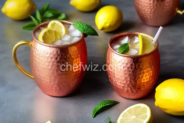 Lemon Moscow Mule