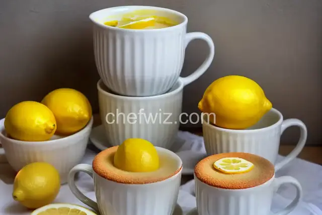 Lemon Mug Cake